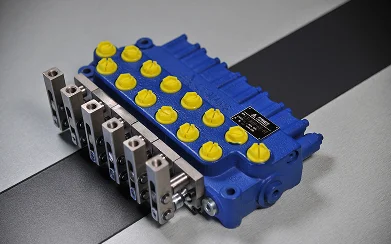 6 Spool Секционный гидрораспределительs, LT-M45