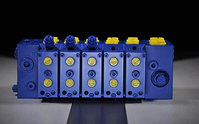 LS-гидрораспределительный блок с резьбовым соединением, QFZMG15H